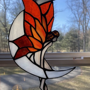 Stained Glass Fairy Suncatcher: Copper Foil Art