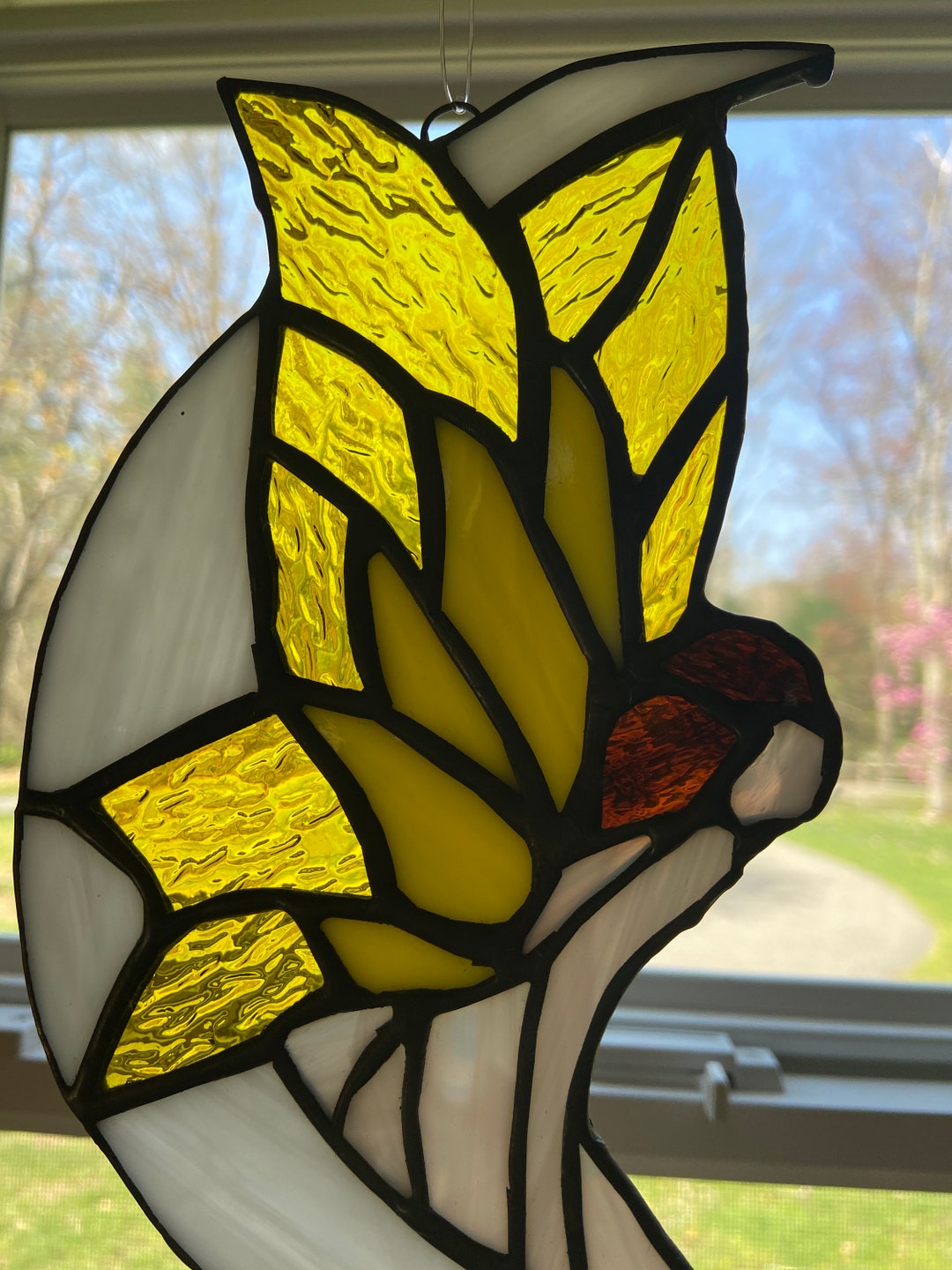 Fairy Stained Glass Suncatcher Stained Glass Fairy Fairy in Etsy