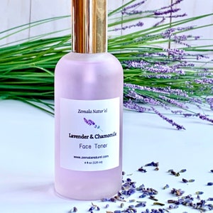 Lavender Chamomile Face Toner | Skin Clarifying | Natural