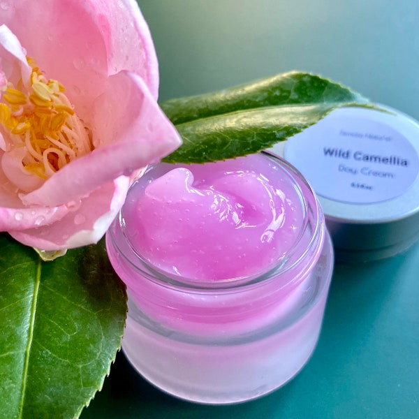 Camellia Day Moisturizer | Organic Silky Face cream | Vegan