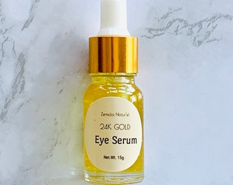 24k Gold Firming Eye Serum for Tired Eyes