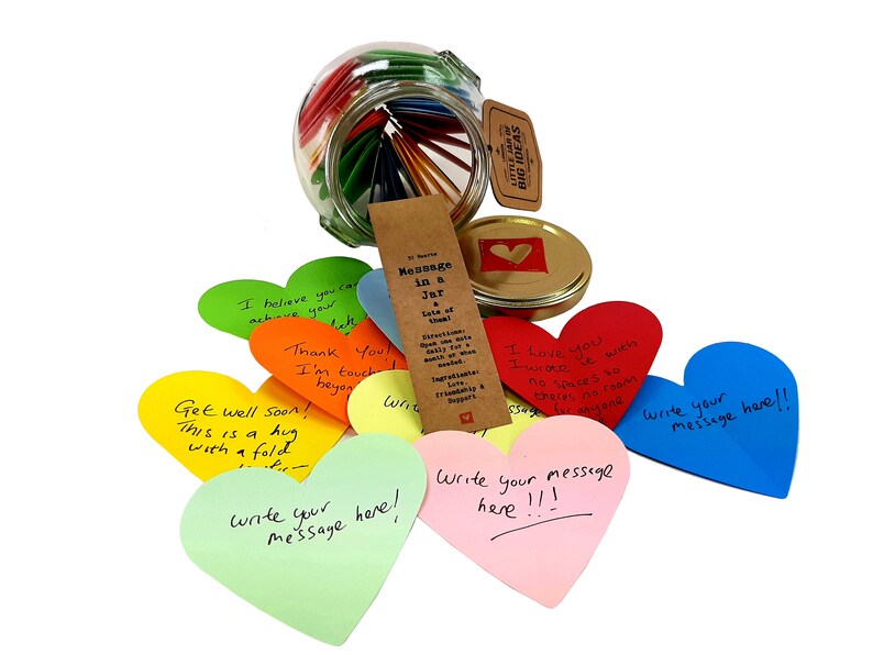 Little Jar of Big Ideas Message in a Jar & Lots of Them Etsy