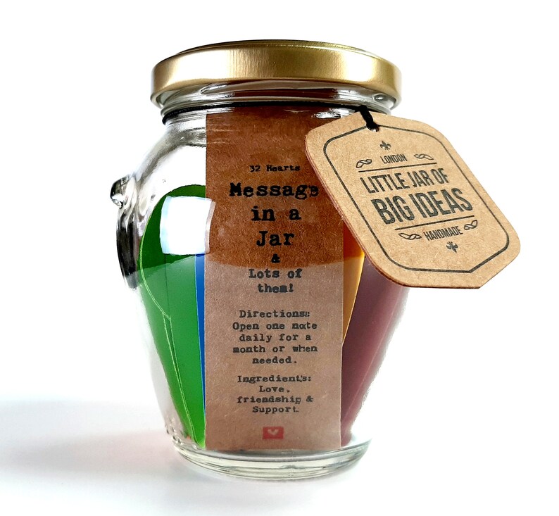 Little Jar of Big Ideas Message in a Jar & Lots of Them Etsy