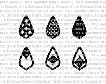 Download Free Earring Svg Lips Svg Lips Teardrop Earring Svg Leather Etsy SVG Cut Files
