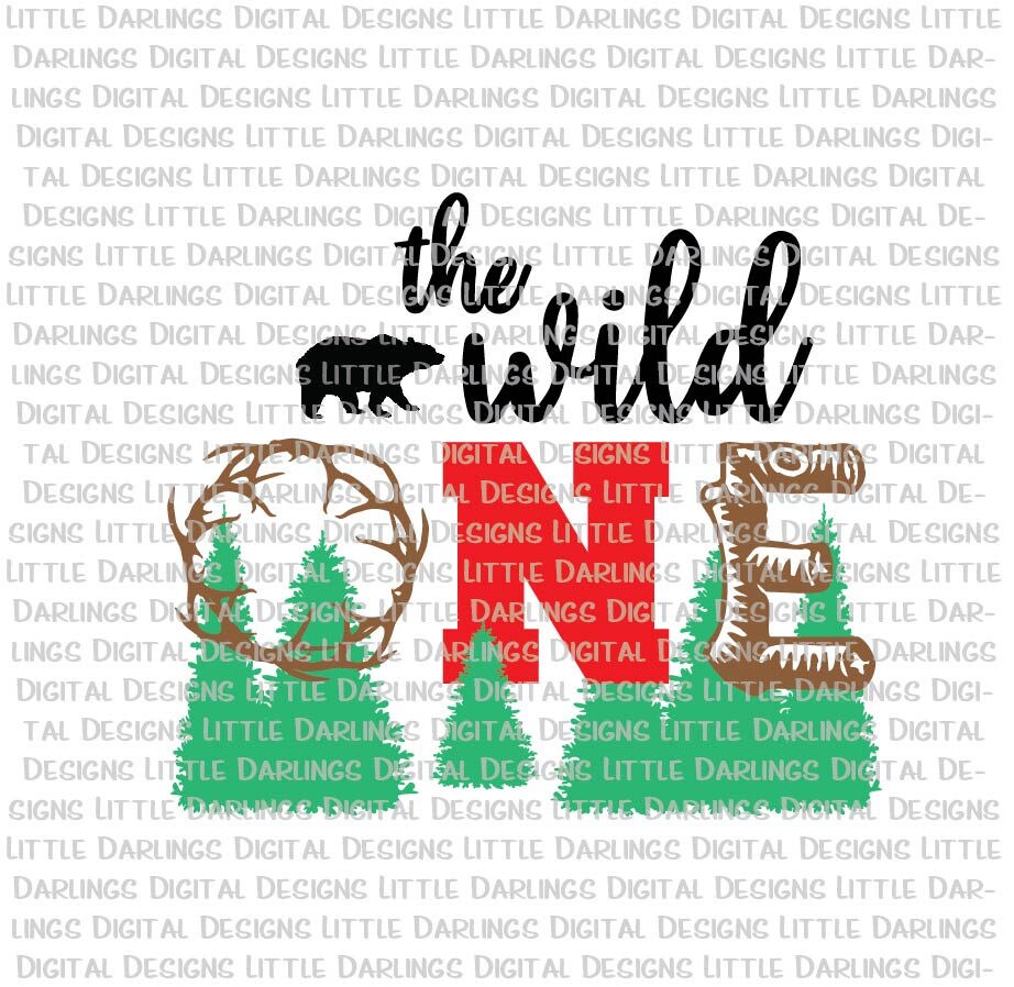 Download Wild One 1st Birthday Svg 1st Birthday Shirt Svg Wild One Etsy