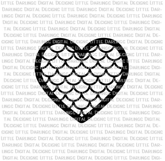 Download Mermaid Svg Mermaid Love Svg Mermaid Heart Svg Mermaid Tail Etsy