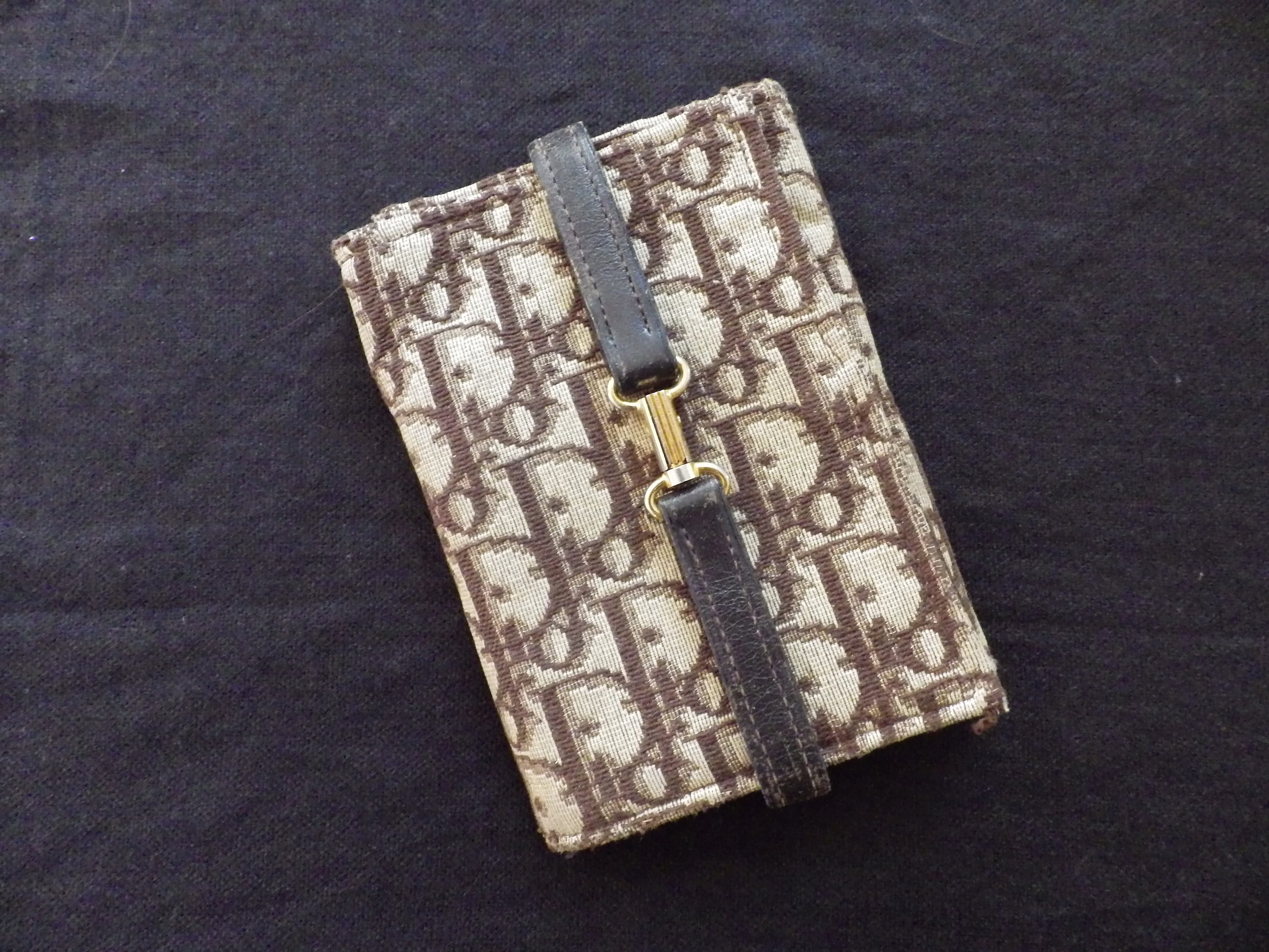 Vintage Dior wallet/ Portefeuille Dior circa 1970 Etsy France
