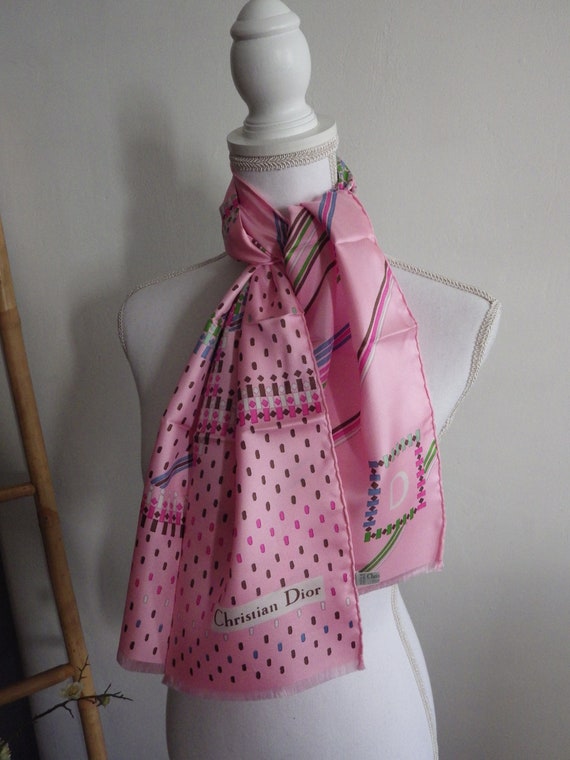 Vintage Christian Dior scarf