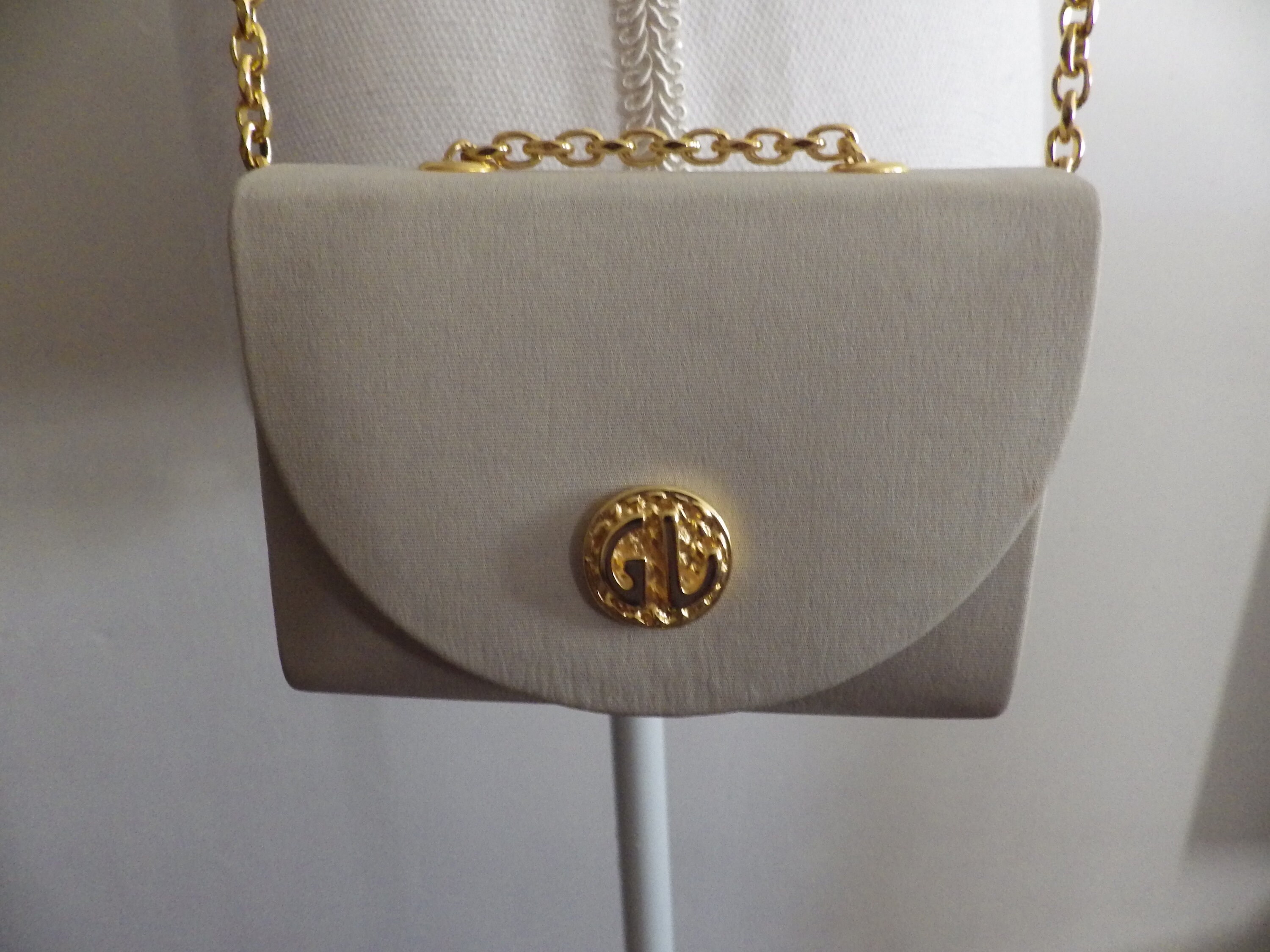 Guy Laroche Monogram Baguette Bag