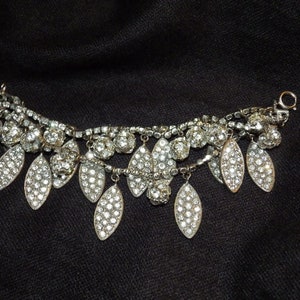RARE Vintage CHANEL bracelet circa 1982, Guibourgé