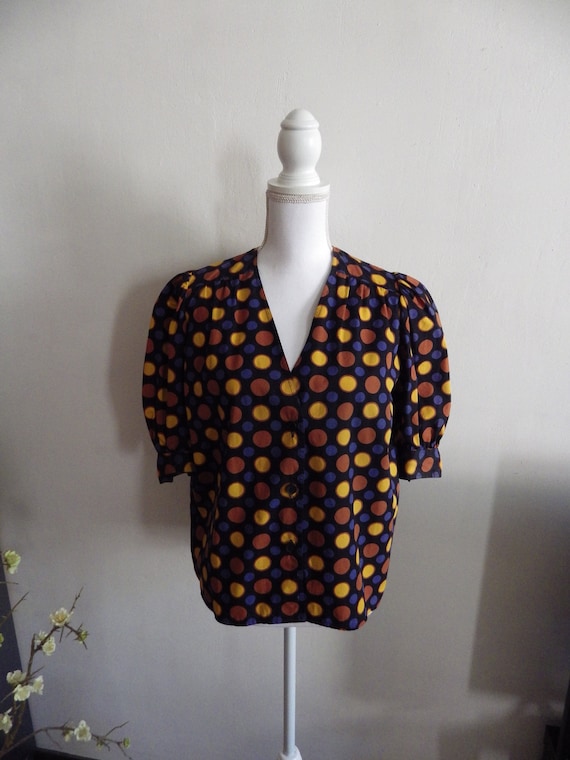 GIVENCHY polka dot shirt