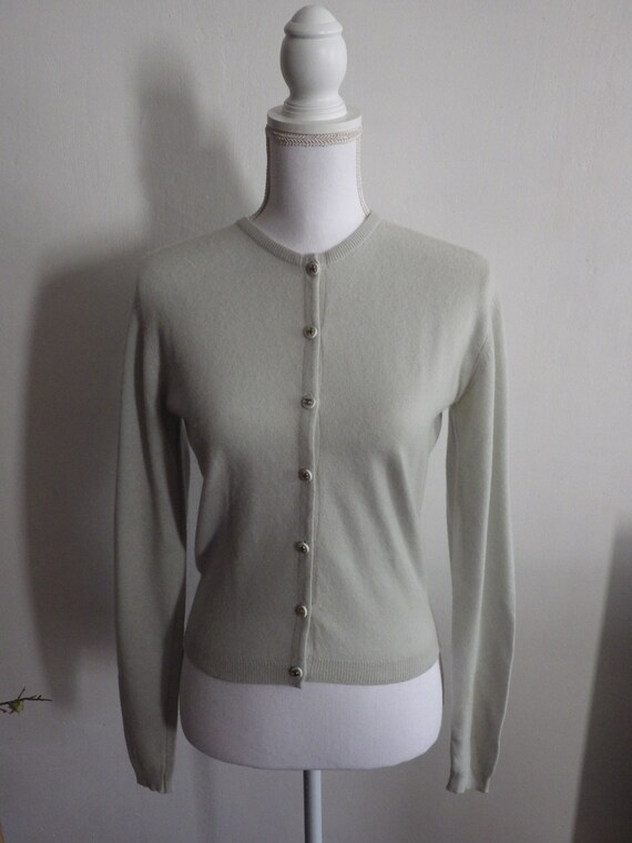Chanel cashmere cardigan