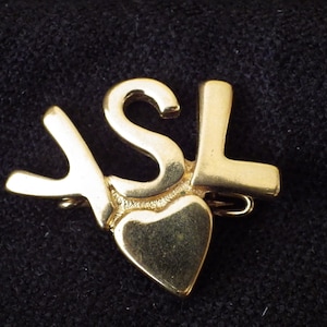 Yves Saint Laurent Brosche Vintage YSL Brosche