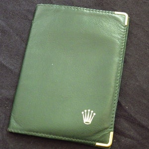 Porte-cartes ROLEX vintage Authentic Vintage ROLEX Card holder