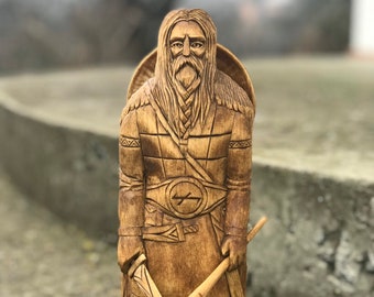 Vidar, the statue of Vidar, Nordic God, Scandinavian God, Asatru