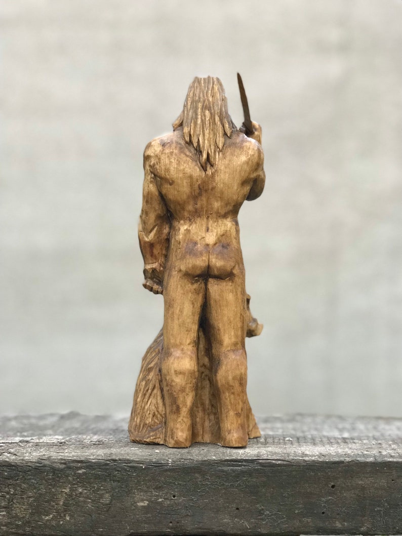 Freyr the Statue of Freyr Nordic God Scandinavian God Etsy