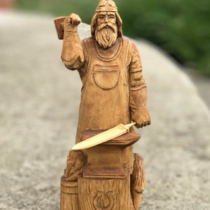 Volund, the statue of Volund, Nordic God, Scandinavian God