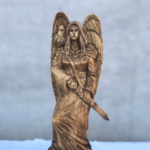 Morrigan, the statue of Morrigan, Nordic God, Scandinavian God, Asatru