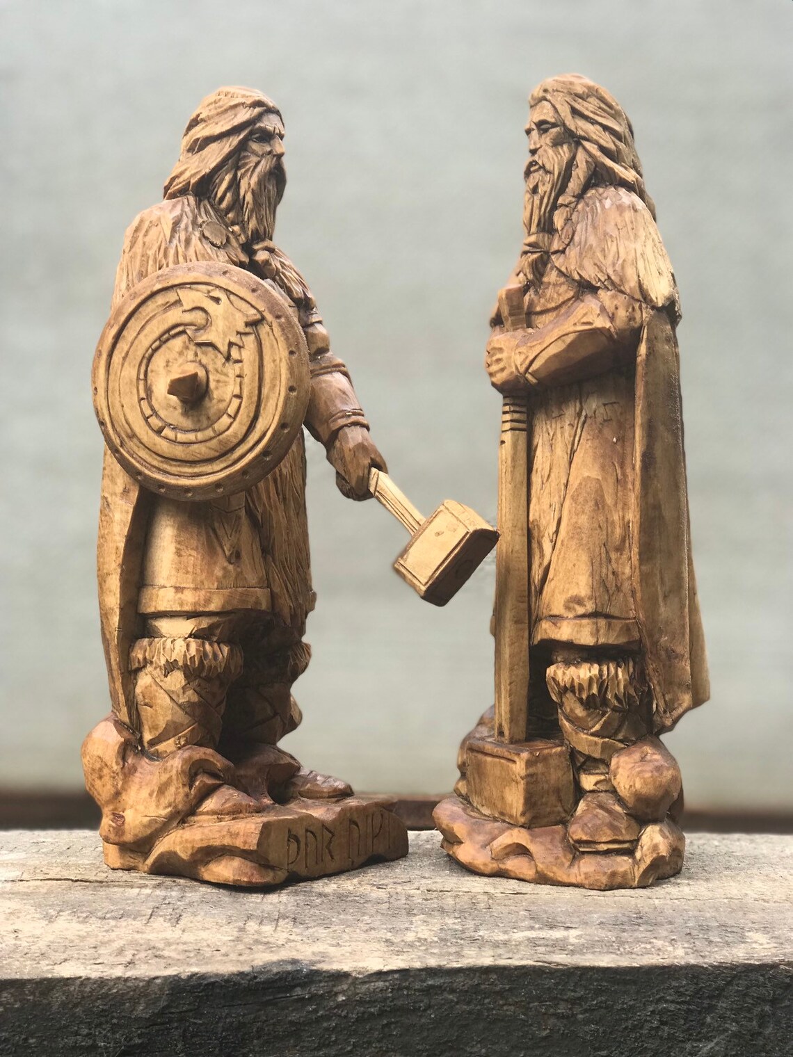Thor Thor statue Dieu nordique Dieu scandinave Odin Asatru Etsy