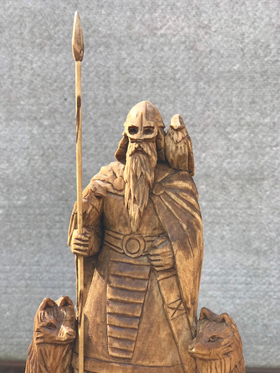 Odín, la estatua de Odín, dios nórdico, dios escandinavo Odín, Asatru ...