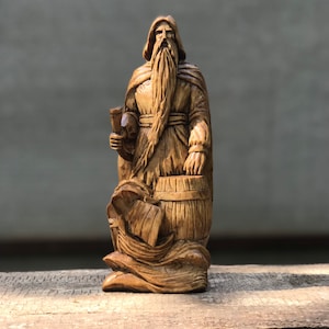 Aegir, the statue of Aegir, Nordic God, Scandinavian God, Asatru