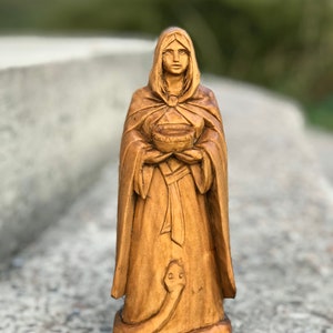 Sigyn, the statue of Sigyn, Norse God, heathen god, Asatru