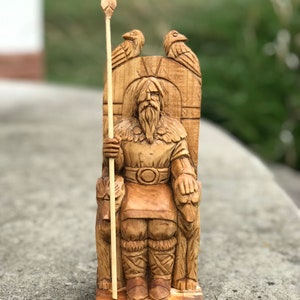 Odin, the statue of Odin, Scandinavian God Odin, Asatru
