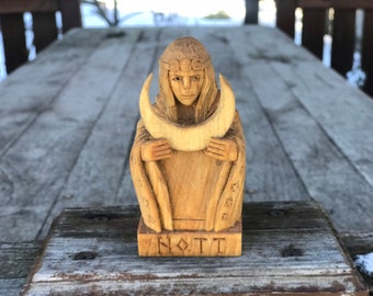 Nott, the statue of Nott, Nordic Gods