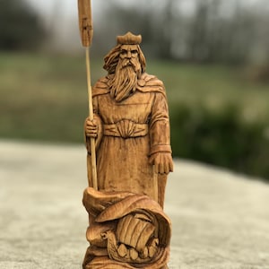 Njord, the statue of Njord, Nordic God, Scandinavian God, Asatru