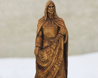 Loki, the statue of Loki, Nordic God, Scandinavian God, Asatru