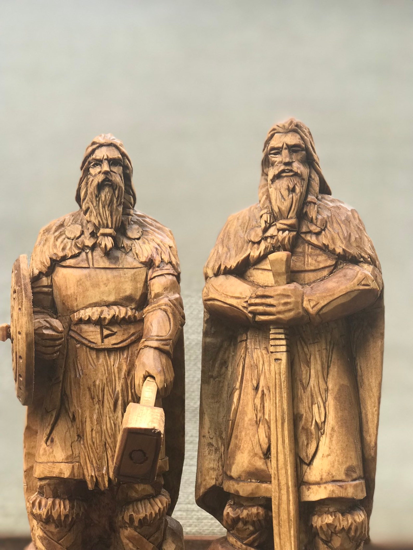 Thor statue de Thor Dieu nordique Dieu scandinave Asatru Etsy