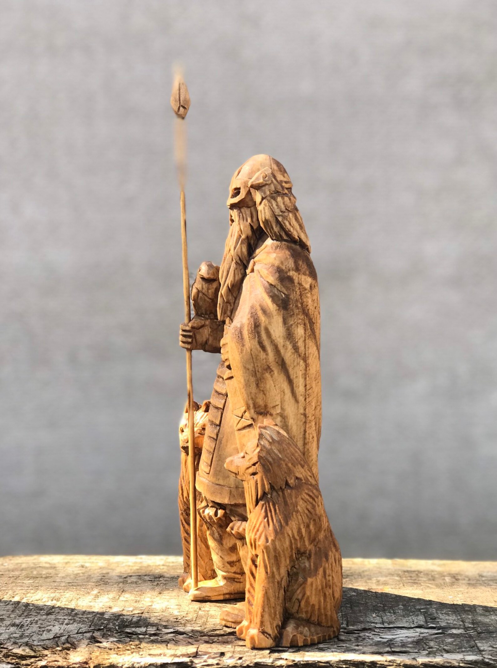 Odin la statue dOdin Dieu nordique Dieu scandinave Odin Etsy