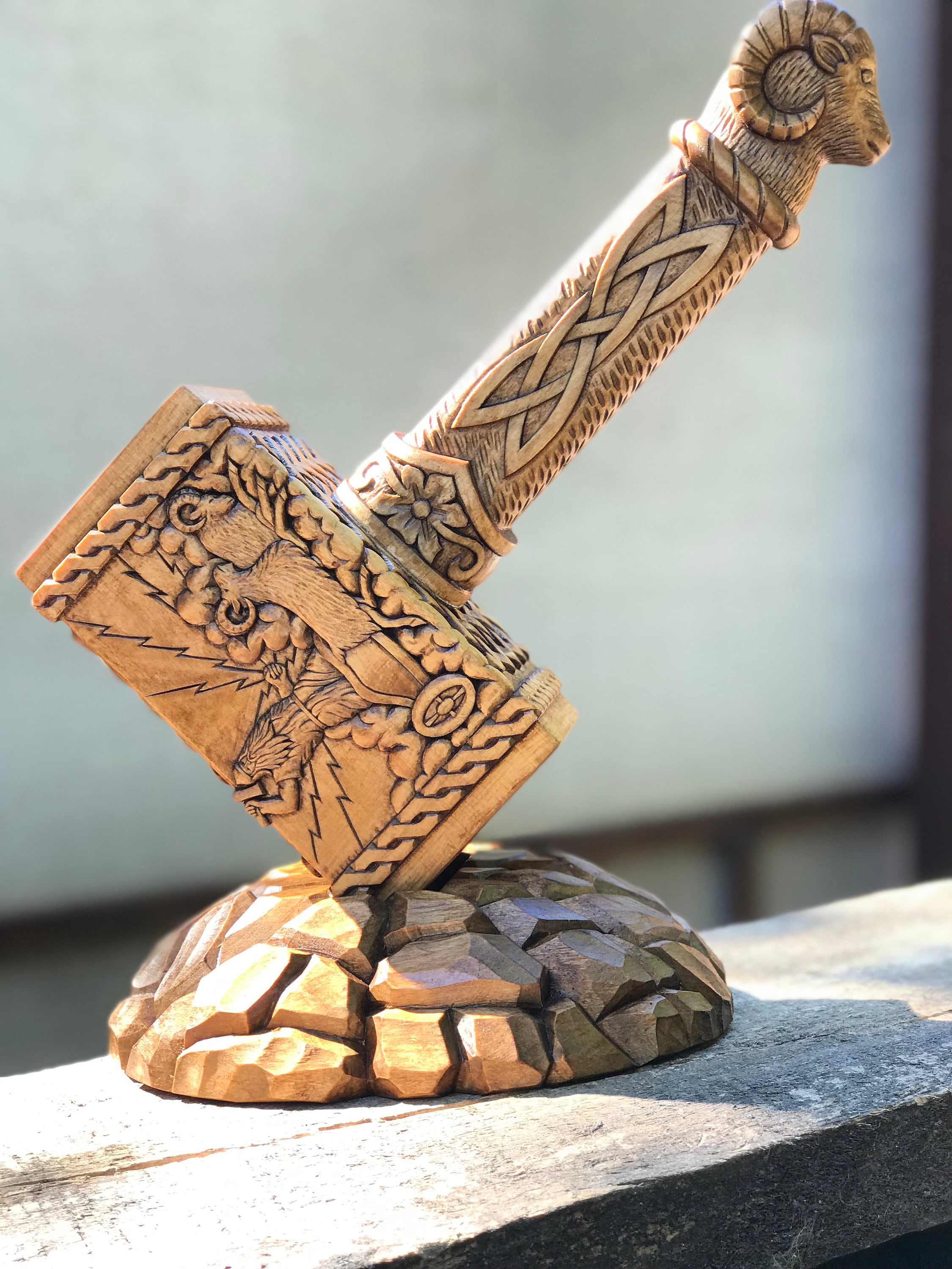 Thor's Hammer Thor Hammer Nordic God Asatru | Etsy