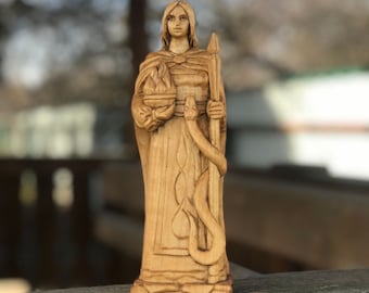 Brigid, the statue of Brigid, Goddess, heathen goddess