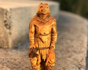 Ulfhedinn, the statue of Ulfhedinn, Asatru