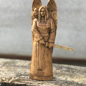 Morrigan, the statue of Morrigan, Nordic God, Scandinavian God, Asatru