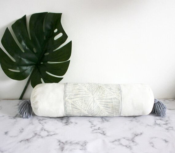 Set Of Two Cylinder Shaped Moroccan Inspired Pillow Cases With Etsy