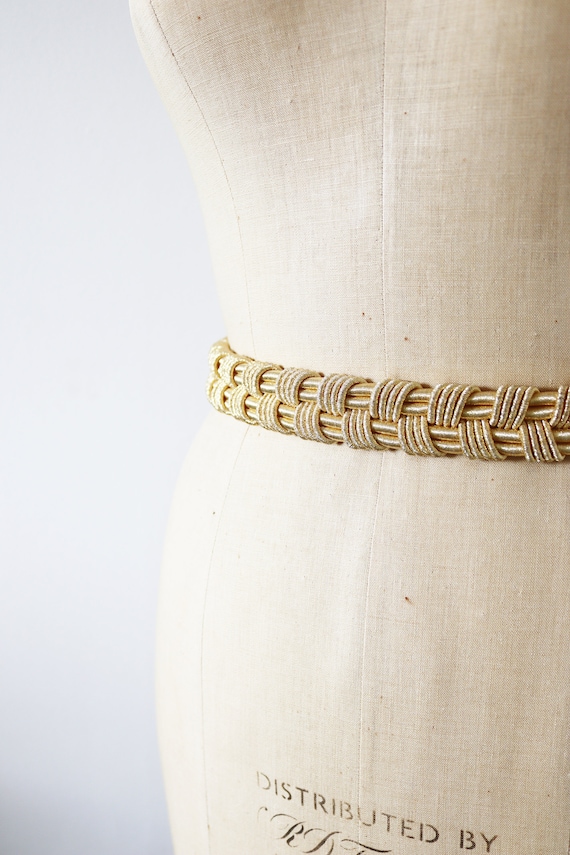 Vintage gold Moroccan belt
