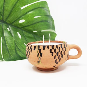 Kintsugi Terrakotta Marockanskt koppljus