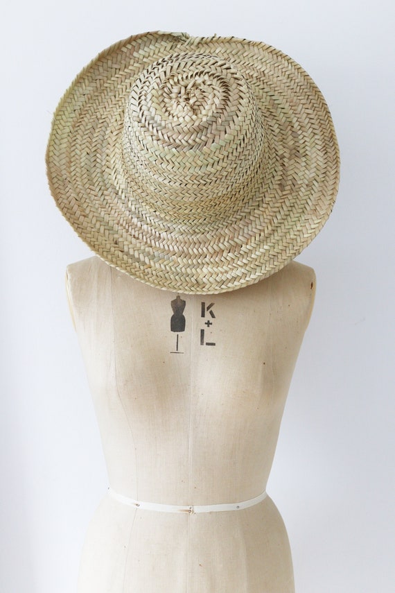 Moroccan Natural Braided Straw Sun Hat for Women - Wide Brim Women main image 4