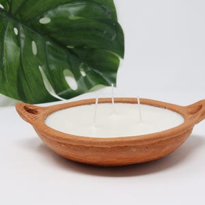 Terracotta Moroccan Dish candles