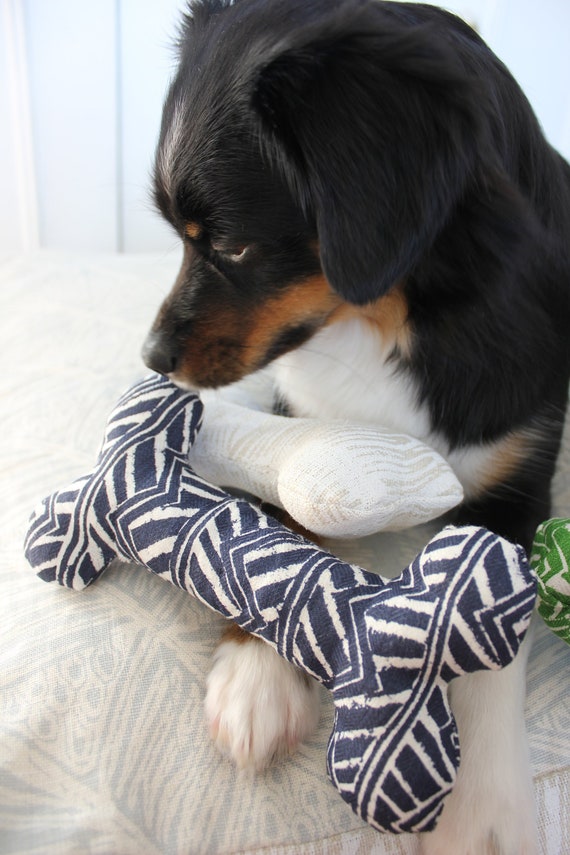Soft Squeaky Dog Bone Toy in Three Sizes all Proceeds Go to Charity Etsy Australia