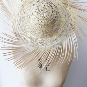 Hand woven Moroccan Straw Hat image 1