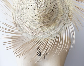 Hand woven Moroccan Straw Hat