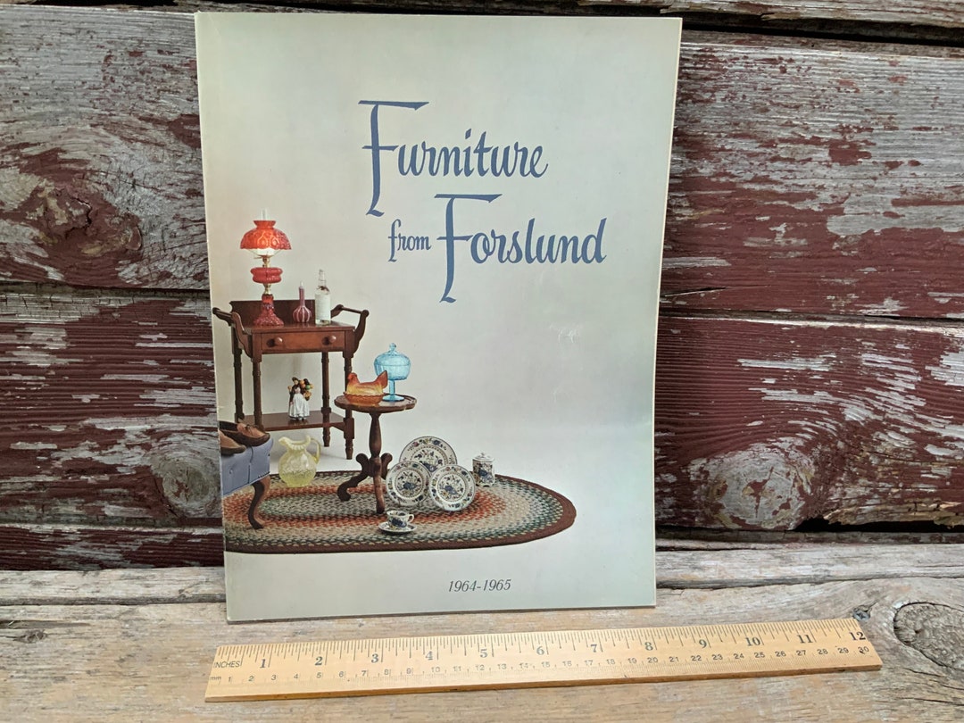 19641965 Forslund Full Catalog Furniture From Forslund Grand Rapids MI