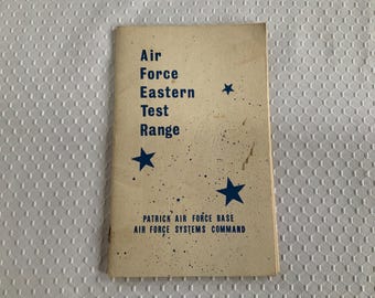 1960s Air Force Eastern Test Range Patrick AF Base Military Ephemera