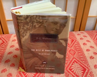 P.G. Wodehouse Anthology The Best of Wodehouse Jeeves Uncle Fred Collectible Book
