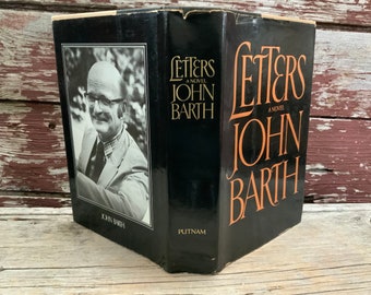 Letters 1979 First Edition Book John Barth Epistolary Postmodern American Fiction Collectible Book SHIPS FREE