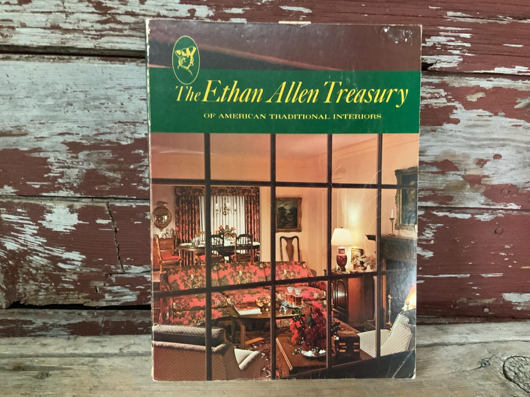 1970 Ethan Allen Treasury Catalog 70th Edition Vintage Furniture