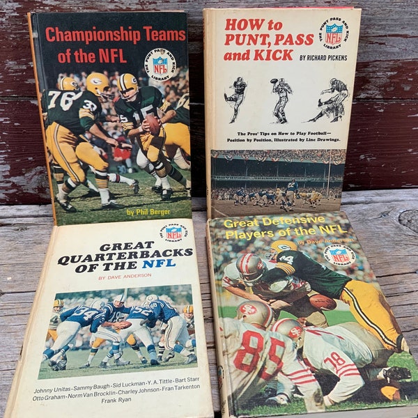 1960s Football Book Etsy